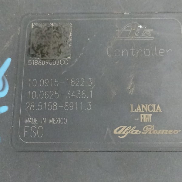 Módulo Abs Fiat Toro 2019 00520414770