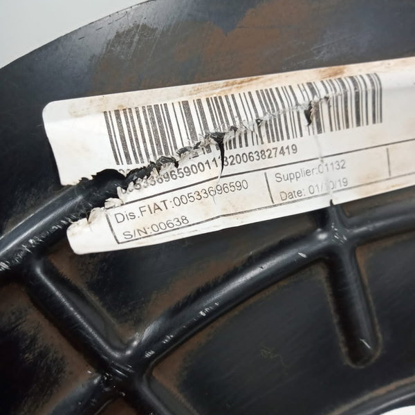 Defletor Disco Dianteiro Esquerdo Jeep Compass 2020