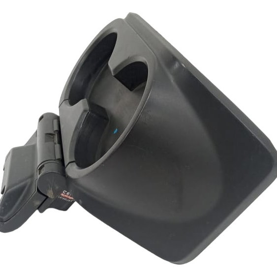 Porta Copos Traseiro Central Console Vw Amarok 2011 Preto
