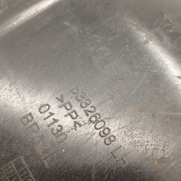 Parabarro Dianteiro Esquerdo Jeep Compass 2020 53326098