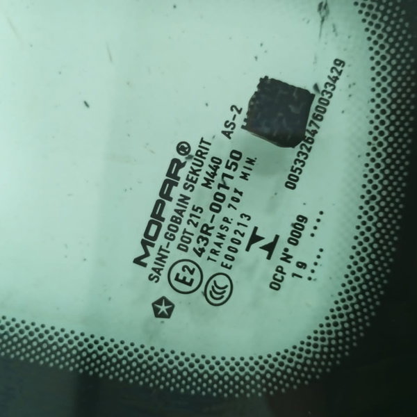 Vidro Fixo Lateral Esquerdo Jeep Compass Gasolina 2020