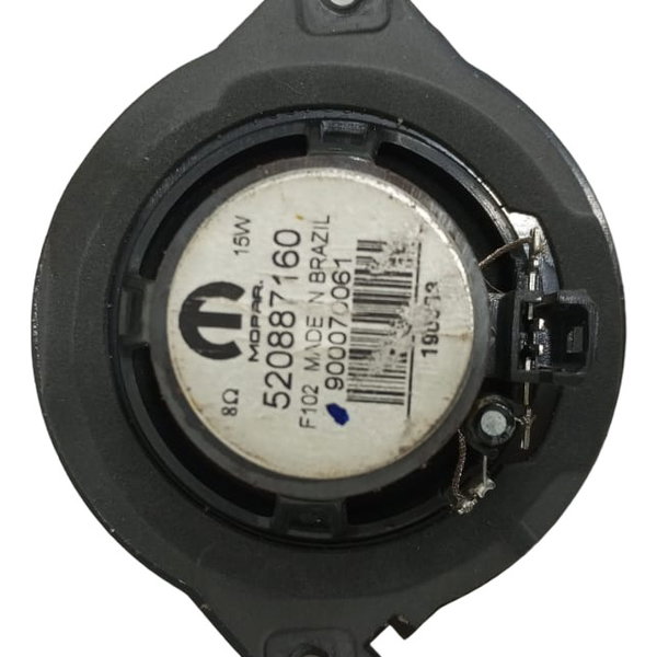 Tweeter Porta Lado Direito Compass Gasolina 2020 Detalhe Preto