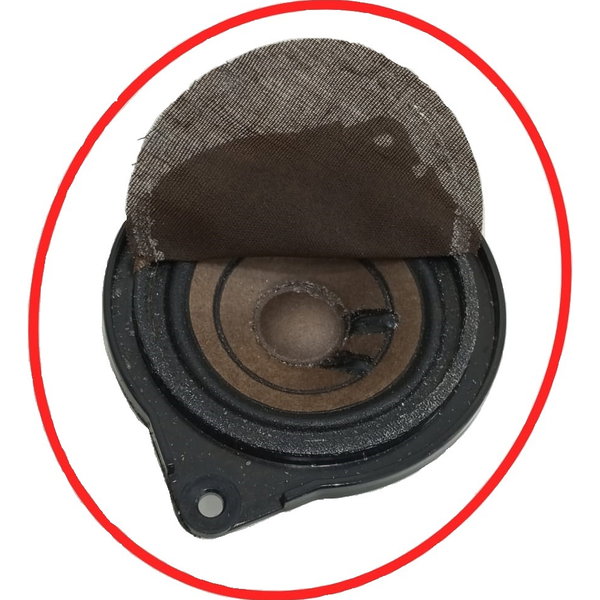 Tweeter Porta Lado Direito Compass Gasolina 2020 Detalhe Preto