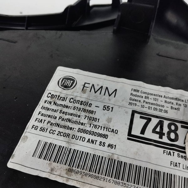 Console Central Jeep Compass 2020 Detalhe 519761681