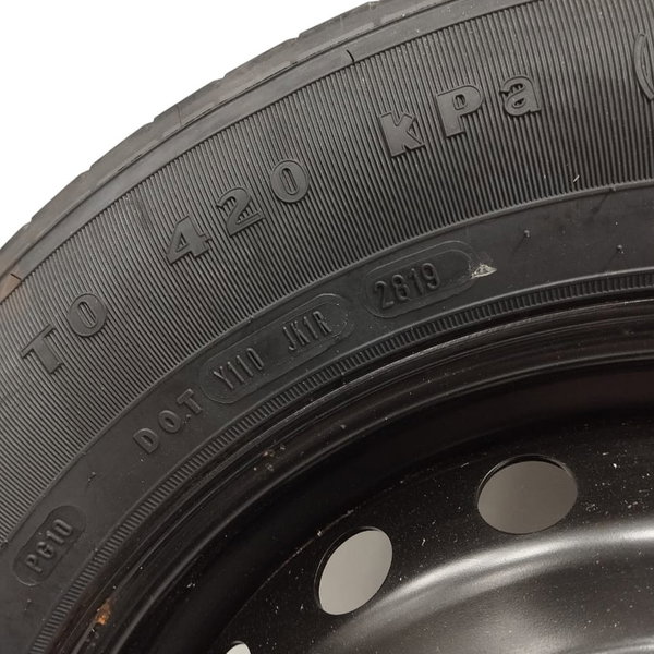 Estepe Goodyear 165/80 R17 Jeep Compass 2020 Preto