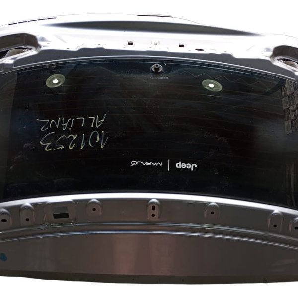 Tampa Traseira Jeep Compass Completa Com Vidro  Prateado