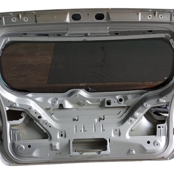 Tampa Traseira Jeep Compass Completa Com Vidro  Prateado