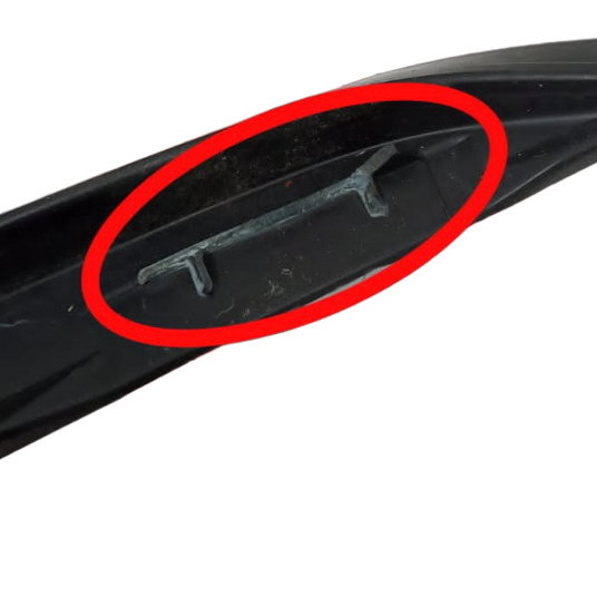 Moldura Direita Farol Auxiliar Ford Ka 1.0 2020 Preto Direito