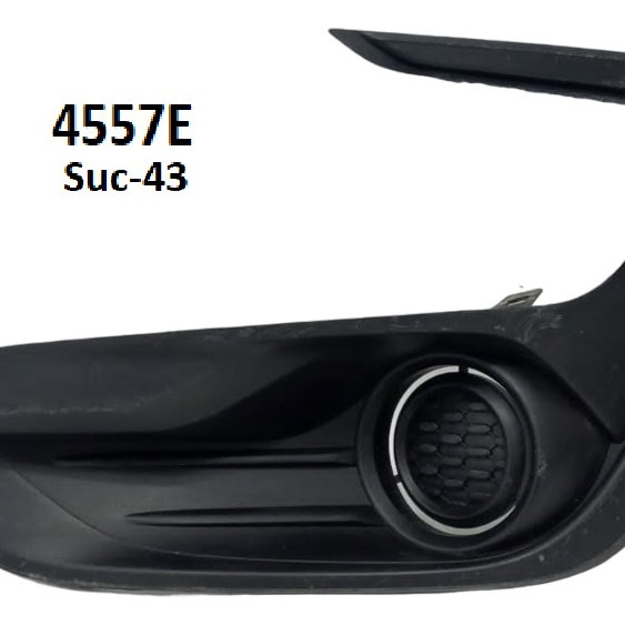 Moldura Esquerda Farol Auxiliar Ford Ka 1.0 2020 Detalhe Preto Esquerdo