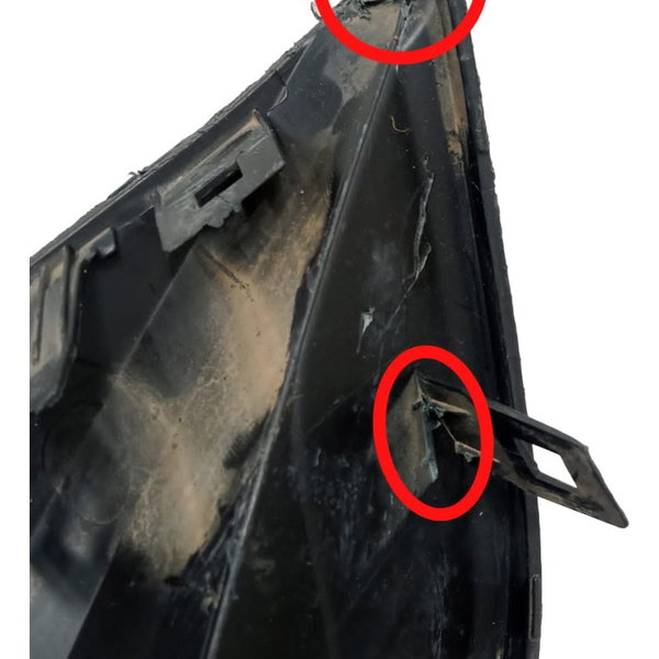Moldura Esquerda Farol Auxiliar Ford Ka 1.0 2020 Detalhe Preto Esquerdo