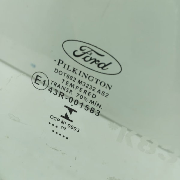 Vidro Porta Traseiro Esquerdo Ford Ka 1.0 3cc 2020