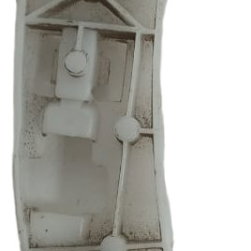 Guia Suporte Para-choque Traseiro Dir Peugeot 208 2016 Meia