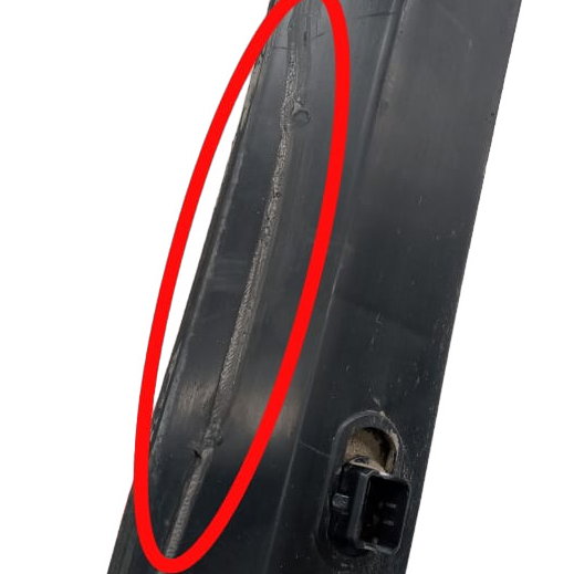 Friso Spoiler Lateral Esquerdo Toyota Corolla Gli 1.8  2017 Preto