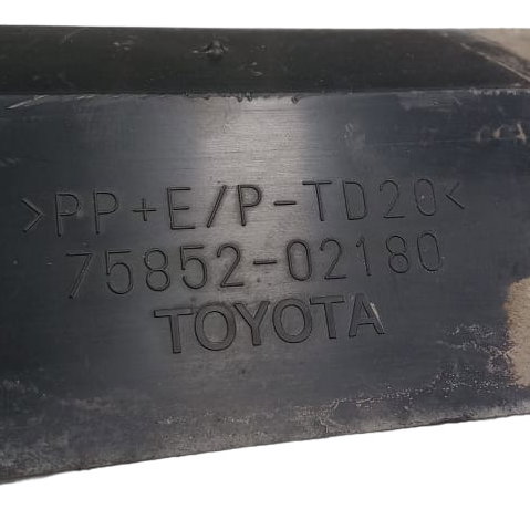 Friso Spoiler Lateral Esquerdo Toyota Corolla Gli 1.8  2017 Preto
