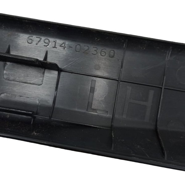 Acabamento Soleira Lado Esquerdo Toyota Corolla Gli 1.8 2017 Preto