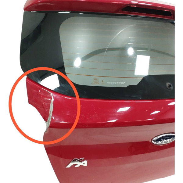 Tampa Traseira Ford Ka 2020 Vermelho