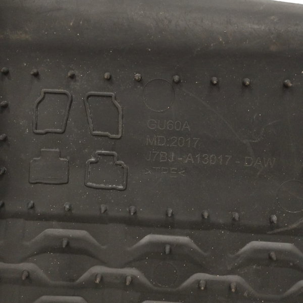 Tapete Traseiro Esquerdo Ford Ka 2020 Preto