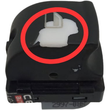Botão Comando Vidro Tras Esq Audi A3 Sportback 2008 Detalhe