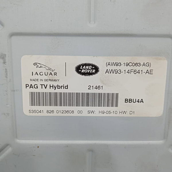 Modulo Tv Digital Range Rover Sport 5.0 2012 Aw93-14f641-ae