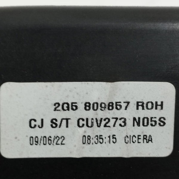 Tampa Portinhola Vw Nivus 1.0 Comfortline 2022 2g5809857