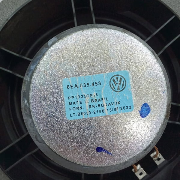 Alto Falante Porta Dianteira Esq Nivus 1.0 Comfortline 2022 Preto