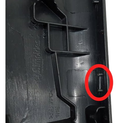 Acabamento Puxador Porta Diant Esq Nivus Comfortline 2022 Preto