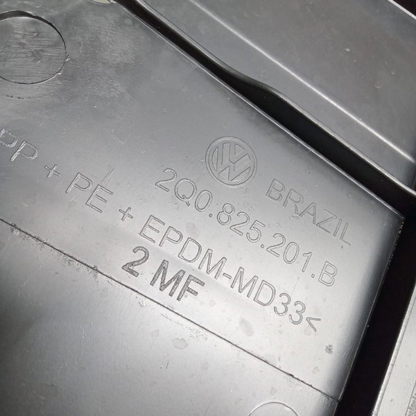 Protetor Defletor Esq Assoalho Vw Nivus 1.0 Comfortline 2022