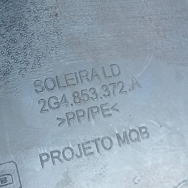 Soleira Direita Vw Nivus 1.0 Comfortline 2022 Preto