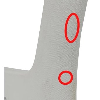 Acabamento Esquerdo Coluna Tras Vw Nivus 1.0 Comfortline 202
