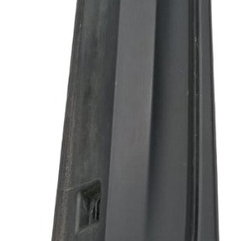 Spoiler Esquerdo Vw Nivus 1.0 Comfortline 2022 Preto