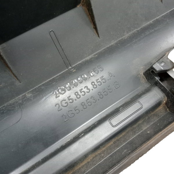 Spoiler Esquerdo Vw Nivus 1.0 Comfortline 2022 Preto