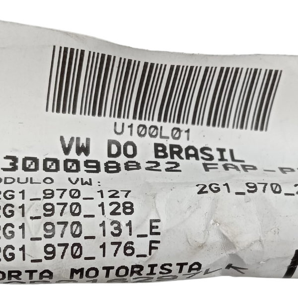 Chicote Porta Dianteira Esquerda Nivus 1.0 Comfortline 2022