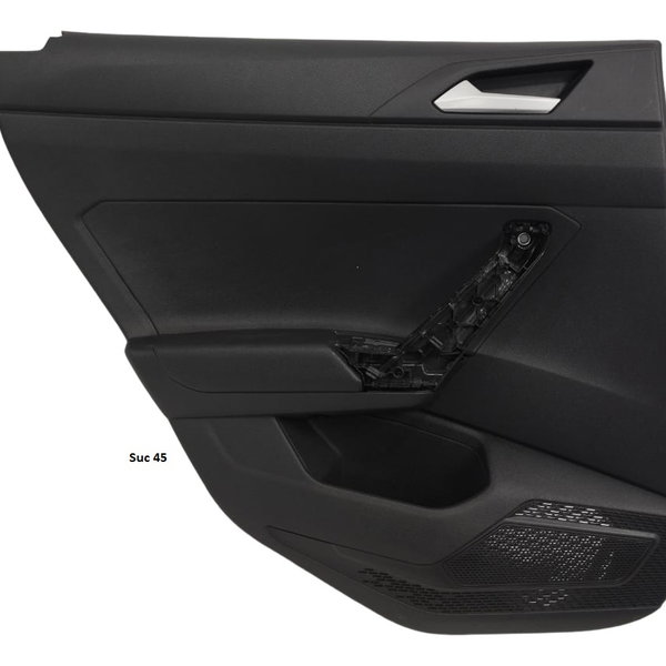 Forro Porta Vw Nivus 1.0 Comfort 2022  Traseira Esquerda