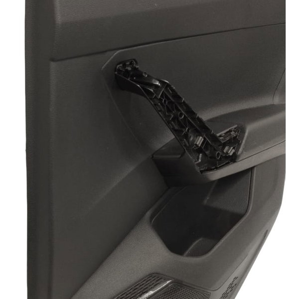 Forro Porta  Vw Nivus 1.0 Comfort 2022 Traseira Direita Preto Animal Print