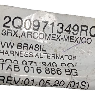 Chicote Vw Nivus 1.0 Comfortline 2022 2q0971349rq