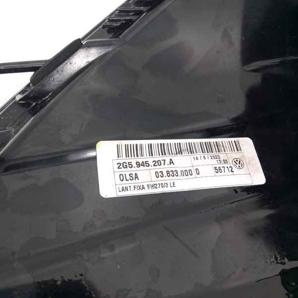 Lanterna Esquerda Vw Nivus 1.0 Comfortline 2022 Esquerdo Vermelho