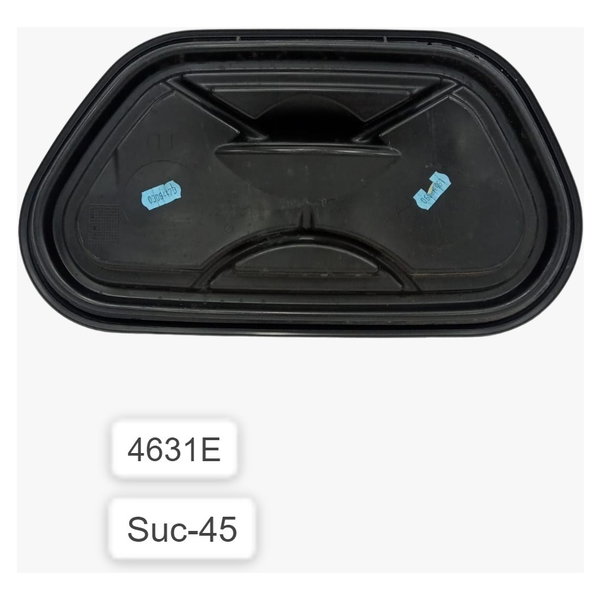 Tampa Porta Traseira D Vw Nivus Comfortline 2022 6ea839916a Preto