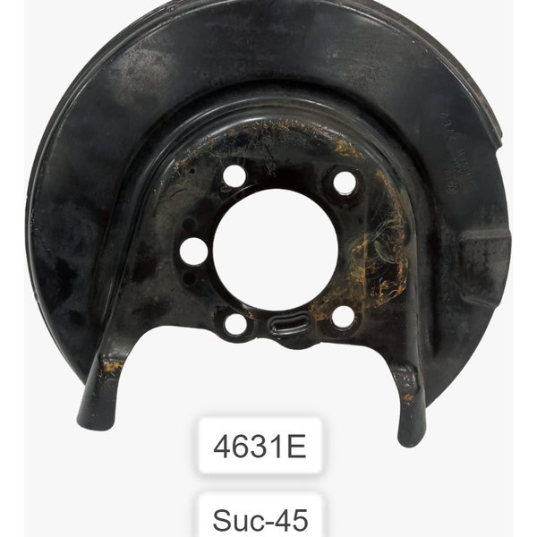 Defletor Disco Traseiro Esquer Vw Nivus 1.0 Comfortline 2022