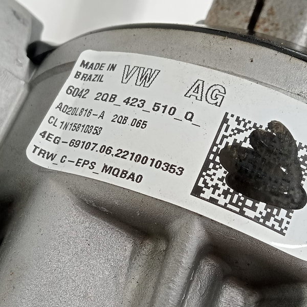 Coluna Direção Vw Nivus Comfortline 1.0 2022 2q1909144s