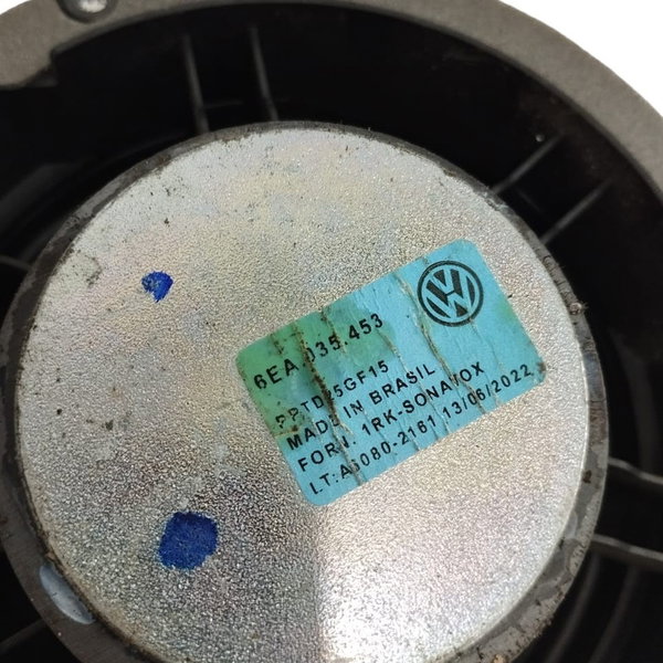 Alto Falante Porta Dianteira Direita Vw Nivus 1.0 2022 Preto