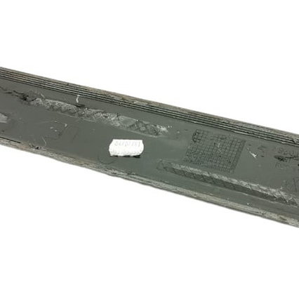 Aplique Porta Dianteira Esquerda Vw Nivus 1.0 Comfortline 22 Preto