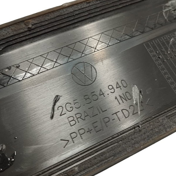 Aplique Porta Dianteira Direita Vw Nivus 1.0 Comfortline 202 Preto