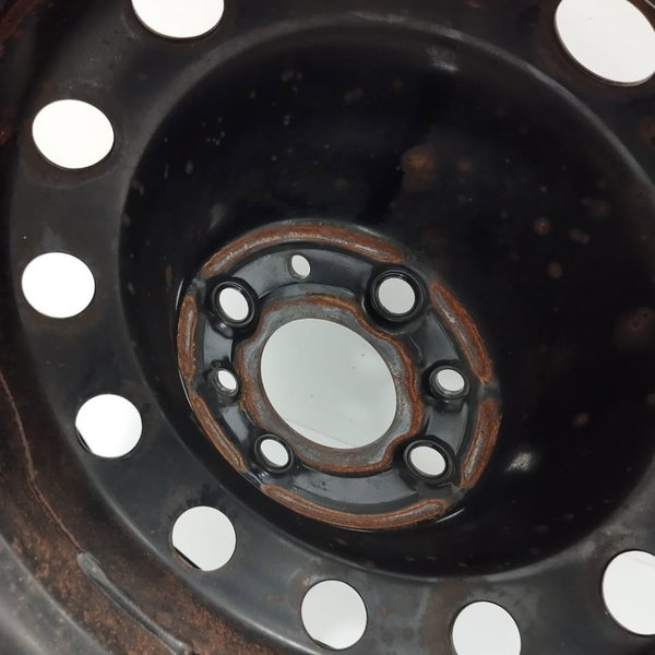 Roda Ferro Aro 15 Fiat Argo Drive 1.0 3cc 2023 N1 Preto