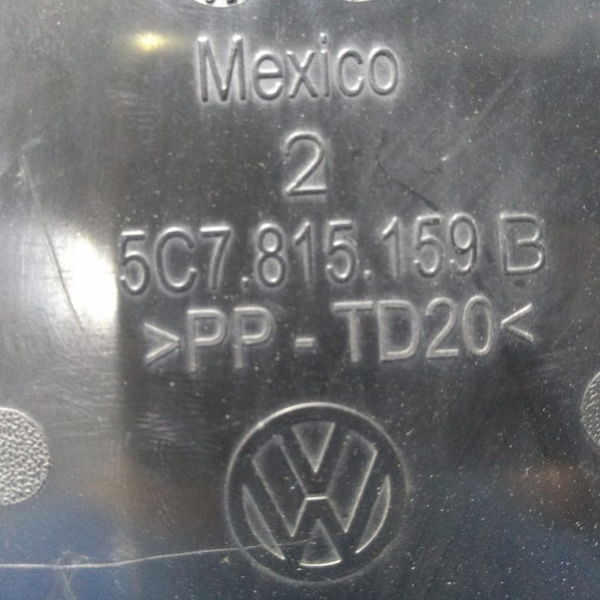 Capa Inferior Filtro De Ar Vw Jetta 2.0 Tsi 2017