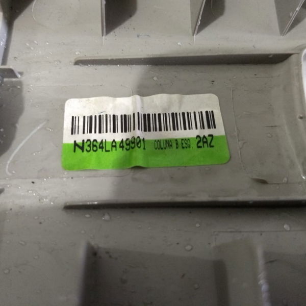 Acabamento Coluna Cinto Esquerdo Honda Hrv 2018