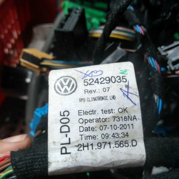 Chicote Painel Vw Amarok Highline 2.0 2012