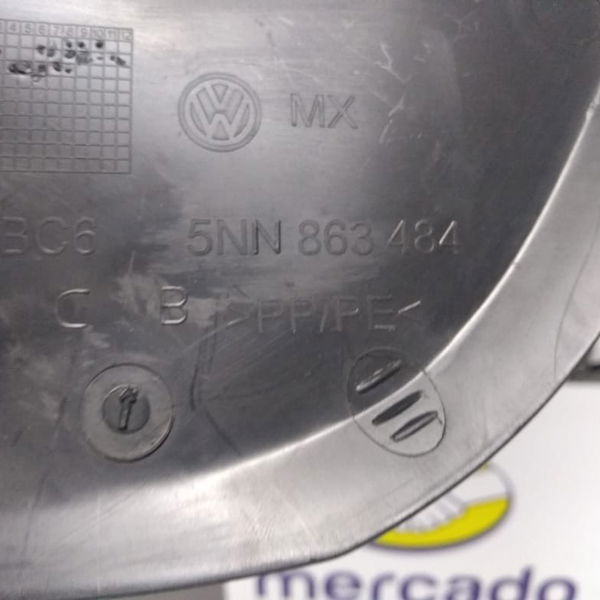 Acabamento Coluna Soleira L.d Vw Tiguan R Line 2018