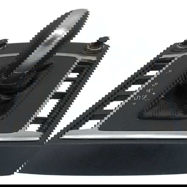 Manopla Moldura Alavanca Trambulador Vw Amarok 2014 Preto Lisa