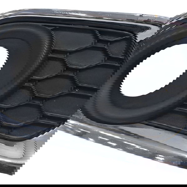 Moldura Direita Farol Milha Renault Sandero 2018 Detalhe Preto Direito