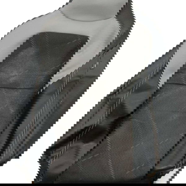 Capa Encosto Banco Dianteiro Esquerdo Chevrolet Onix 2020 Preto